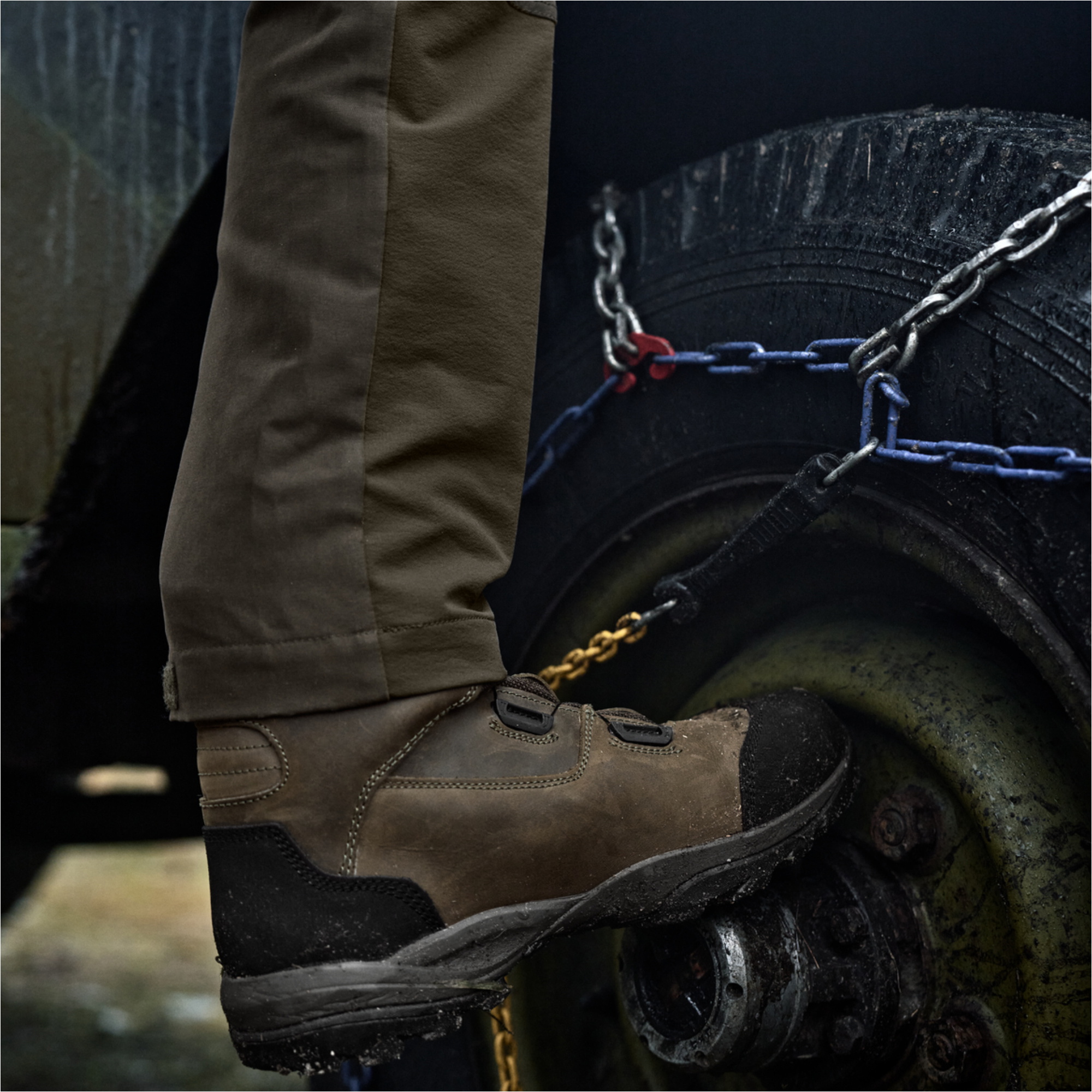 2025 Harkila Herren Berg Hose 1072801710 - Weide Grün / Brown